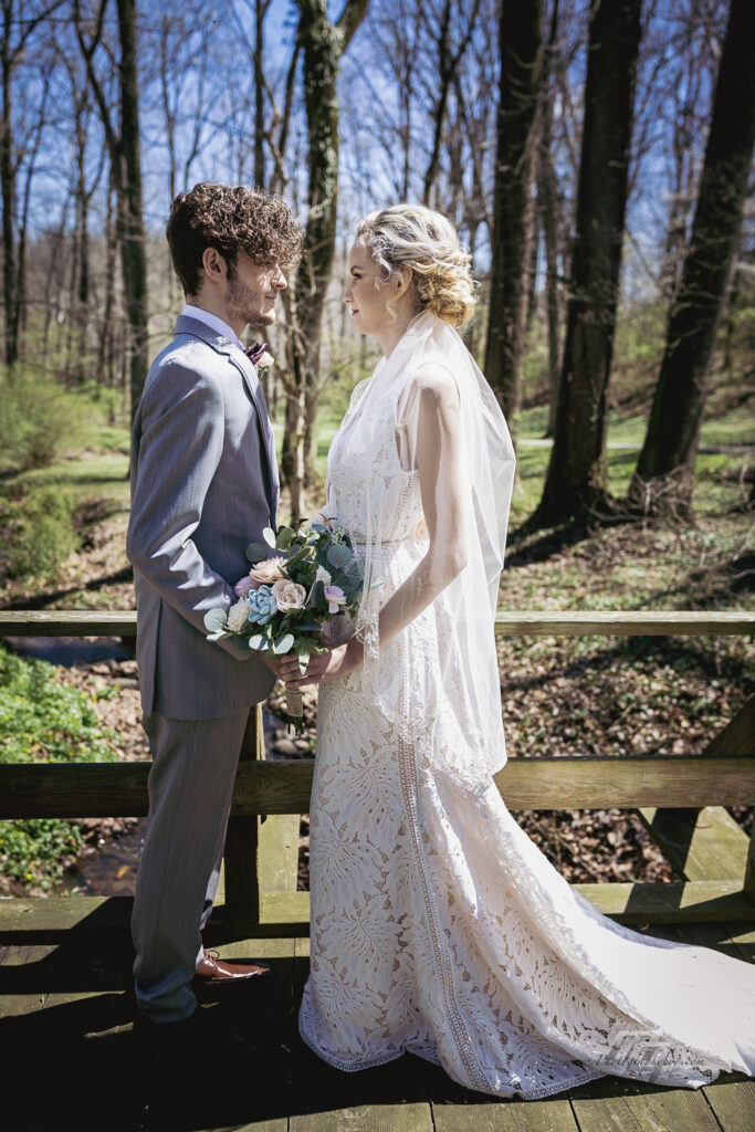 Wedding couple formal attire